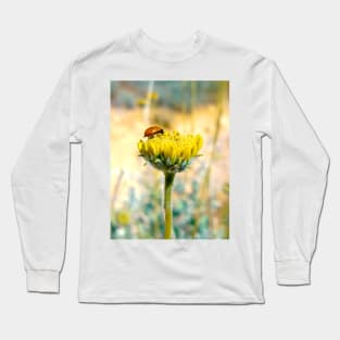 Ladybug in a Flower Long Sleeve T-Shirt